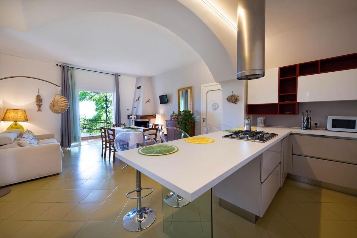 Villa Marinella Close To The Sea With Private Pool Nerano Eksteriør billede