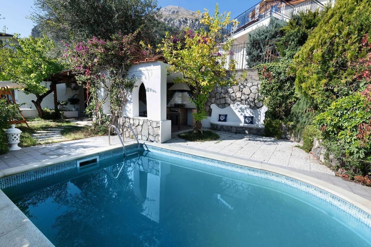 Villa Marinella Close To The Sea With Private Pool Nerano Eksteriør billede